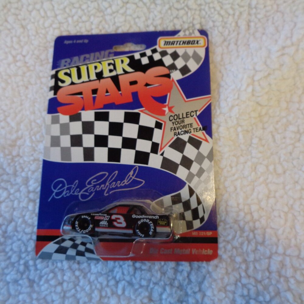 Dale Earnhardt #3 Matchbox Super Stars Goodwrench 1/64 Diecast Car - Picture 9 of 10